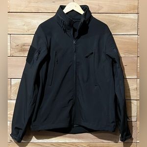 Rothco soft shell tactical jacket ✨ EUC✨ Black sz M